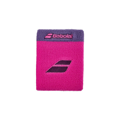 Babolat Terry Jumbo Wristband Lebrón Raspberry, logo Babolat
