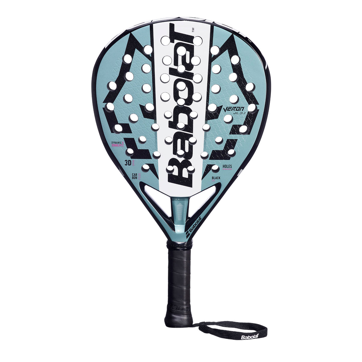 Babolat Veron Juan Lebrón 3.1, vista frontale con cinturino