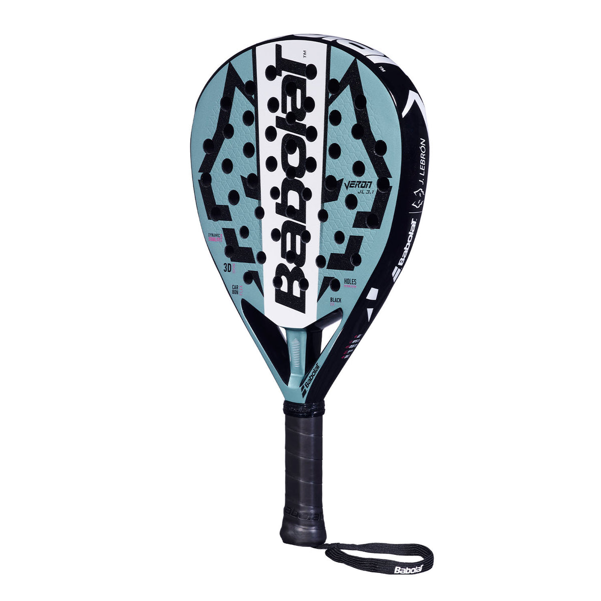 Babolat Veron Juan Lebrón 3.1, vista obliqua