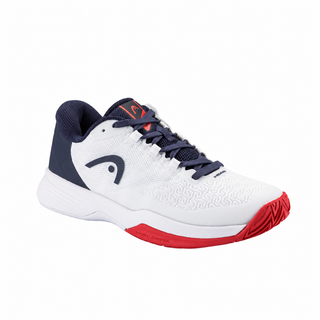 HEAD Revolt Pro 5.0 Junior All Court White/Navy – vista frontale e laterale