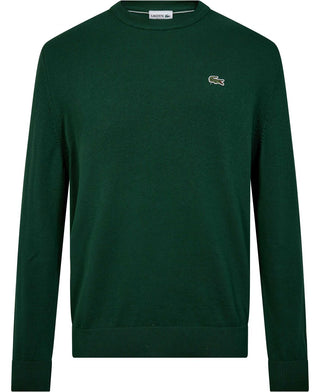 Pullover Lacoste uomo AH0128 colore 132 verde, vista frontale