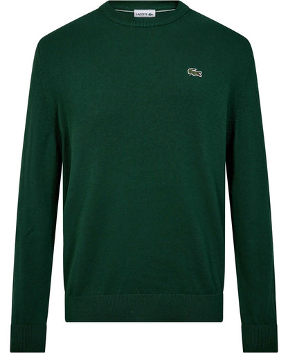 Pullover Lacoste uomo AH0128 colore 132 verde, vista frontale