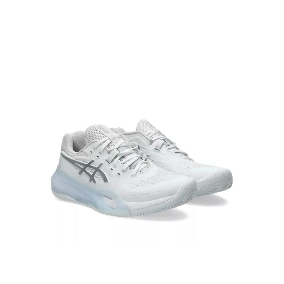 Asics Scarpa Tennis Donna Gel-Resolution X Clay White/Pure Silver
