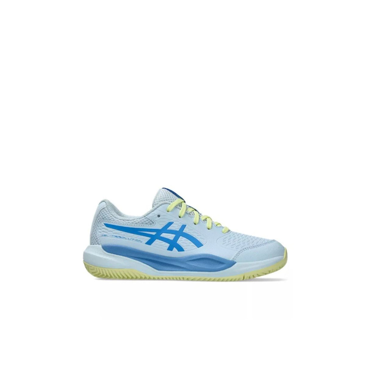 Asics Scarpe Tennis Junior Gel-Resolution X GS Clay Light-Blue/Blue Coast
