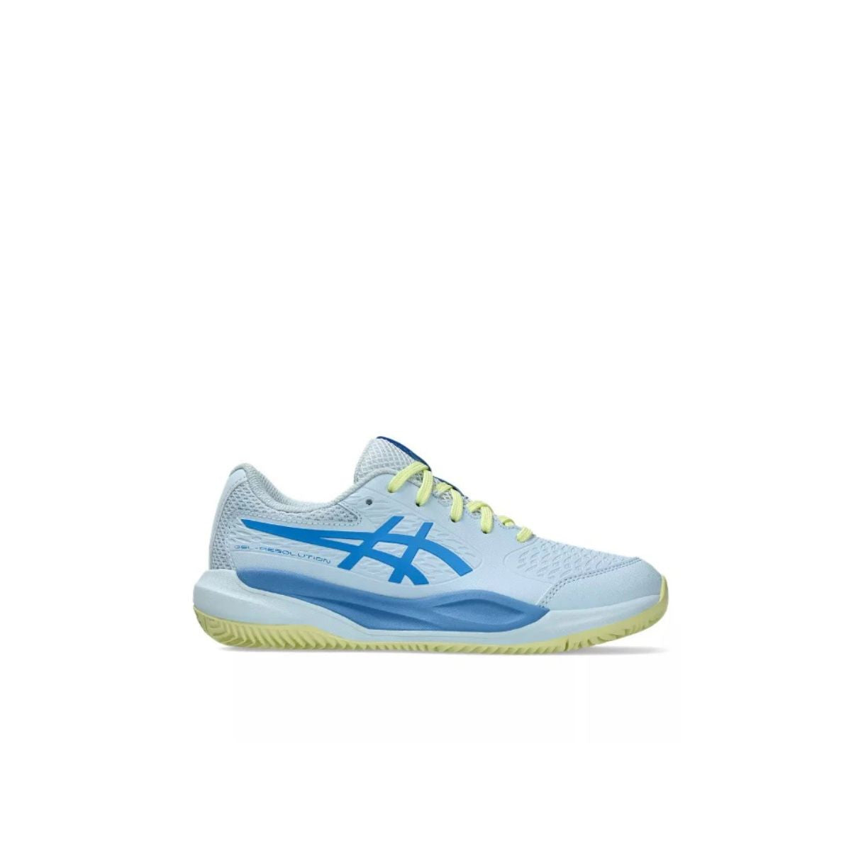 Asics Scarpe Tennis Junior Gel-Resolution X GS Clay Light-Blue/Blue Coast