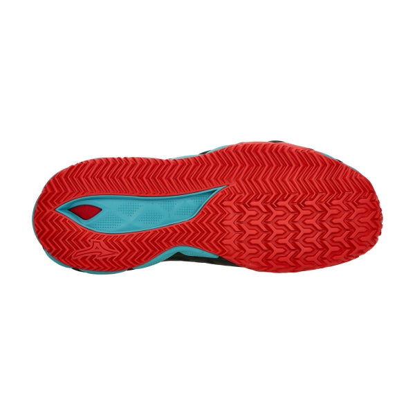Mizuno Wave Enforce Tour 2 Padel - Salute/Hibiscus/Peacock Blue