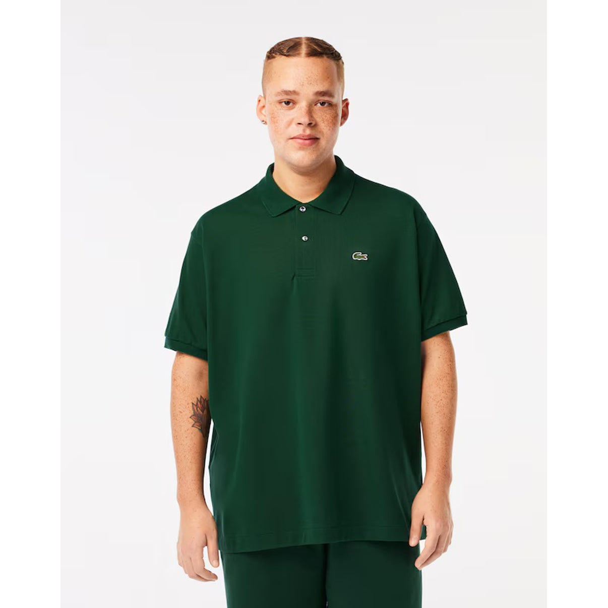 LACOSTE Polo dal taglio classico in piqué