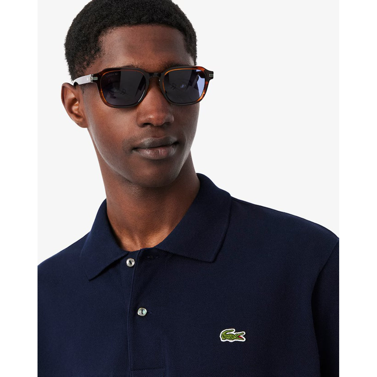 LACOSTE Polo dal taglio classico in piqué