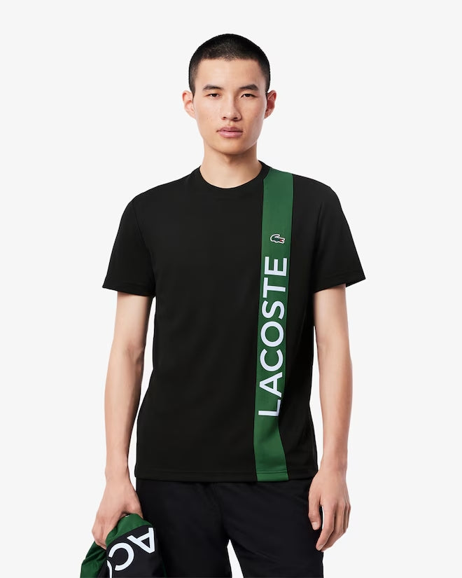 LACOSTE Polo sportiva Ultra Dry con stampa