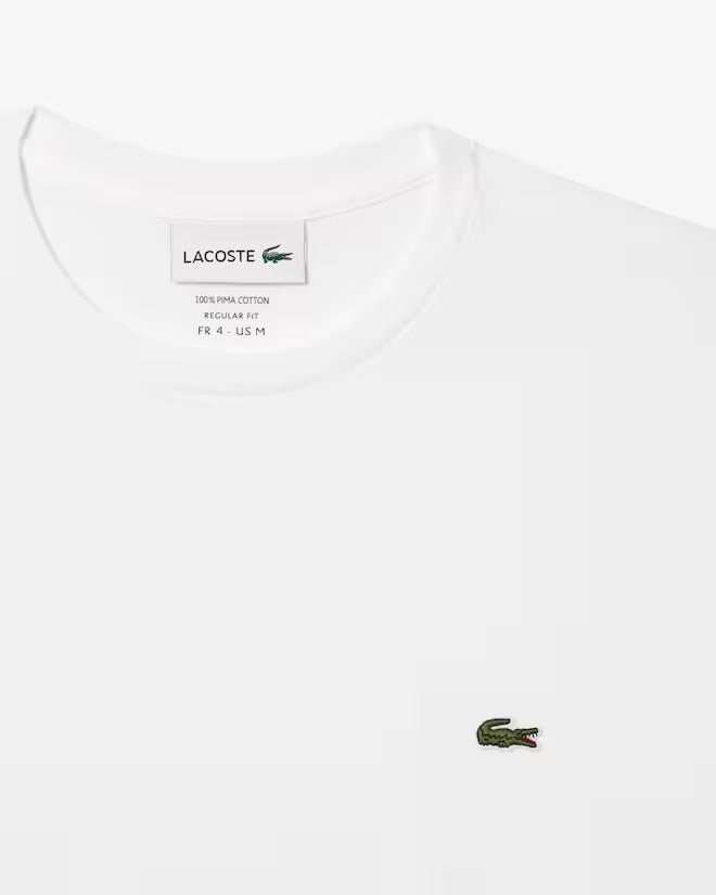 LACOSTE T-shirt in cotone Pima