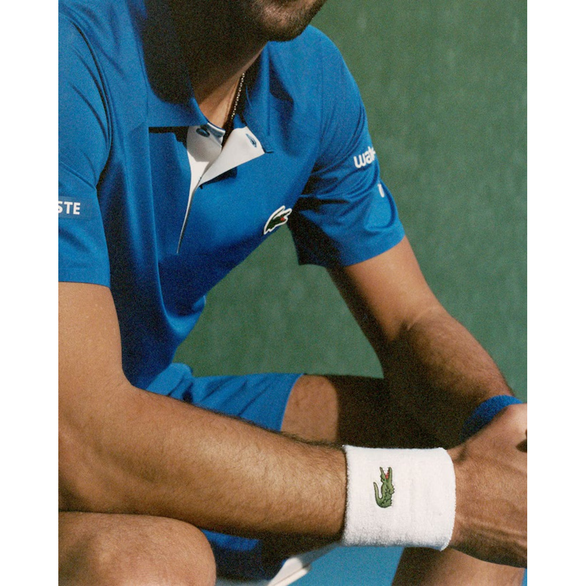 LACOSTE Polsini sportivi in jersey elasticizzato
