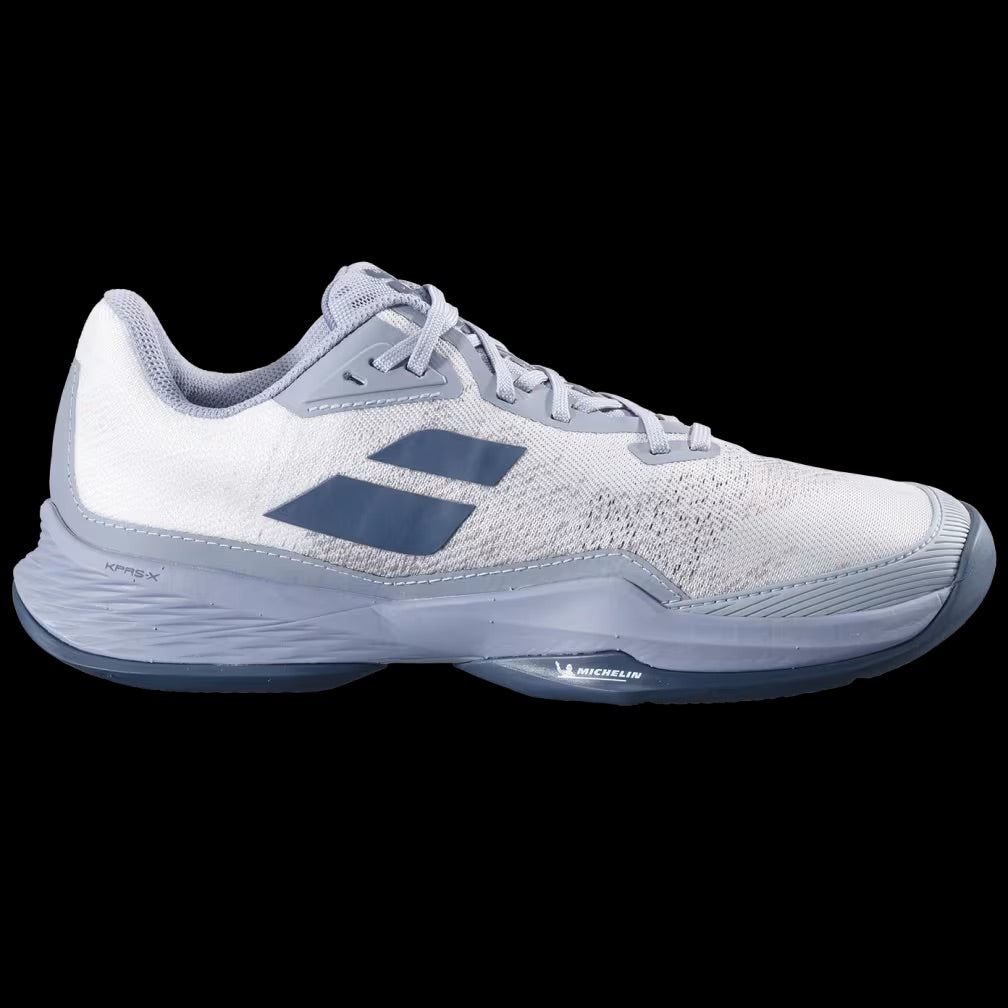 SCARPA DA TENNIS UOMO BABOLAT JET MACH 3 CLAY WHITE/DARK GREY