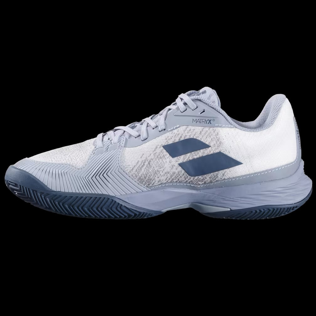 SCARPA DA TENNIS UOMO BABOLAT JET MACH 3 CLAY WHITE/DARK GREY