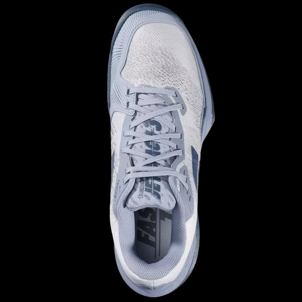 SCARPA DA TENNIS UOMO BABOLAT JET MACH 3 CLAY WHITE/DARK GREY