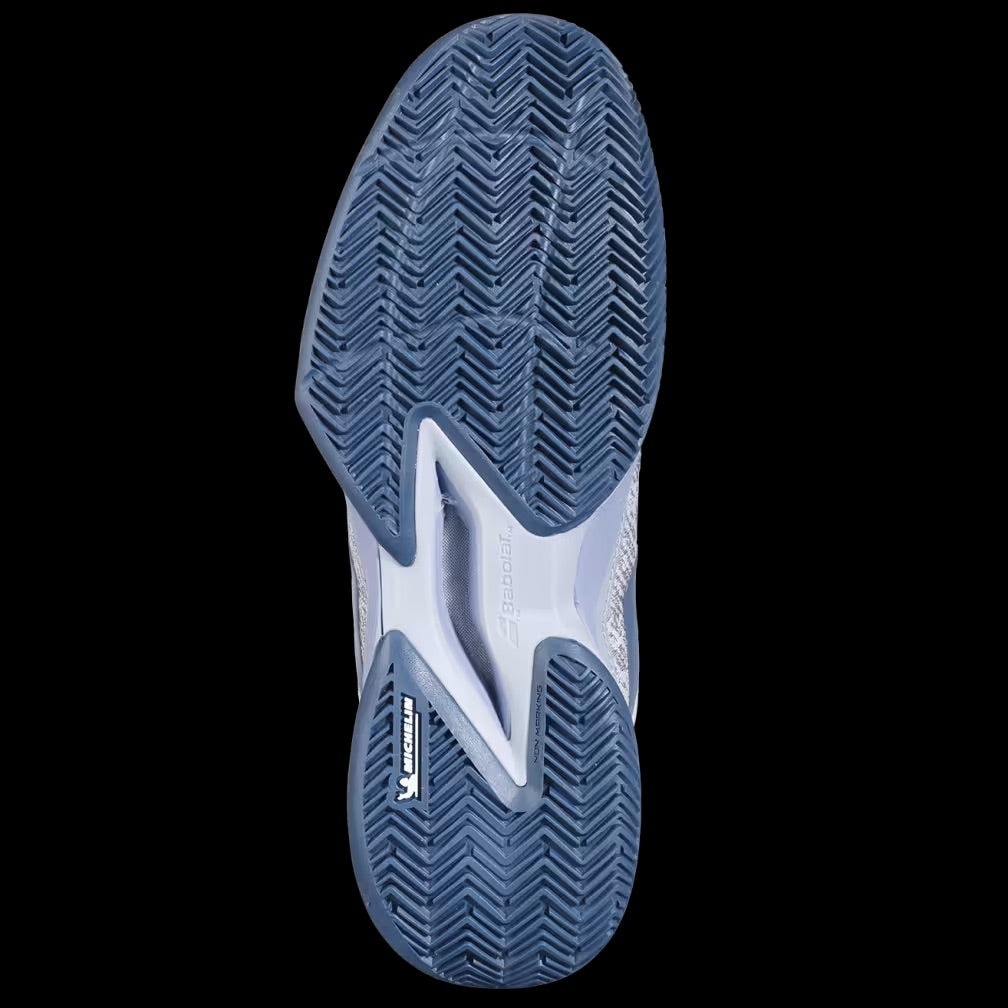 SCARPA DA TENNIS UOMO BABOLAT JET MACH 3 CLAY WHITE/DARK GREY