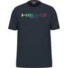 HEAD T-SHIRT JUNIOR RAINBOW