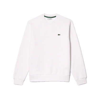 Lacoste Felpa Girocollo In Pile Uomo