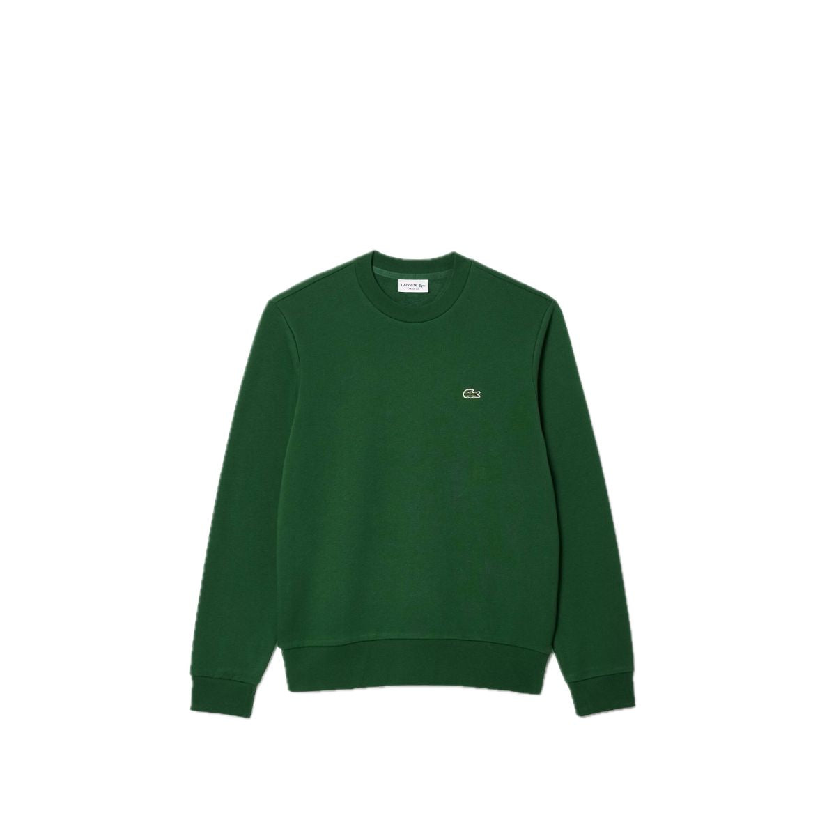 Lacoste Felpa Girocollo In Pile Uomo