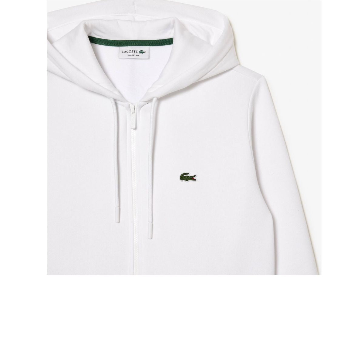 Lacoste Felpa con Cappuccio in Pile Uomo