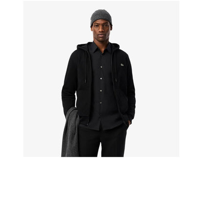 Lacoste Felpa con Cappuccio in Pile Uomo