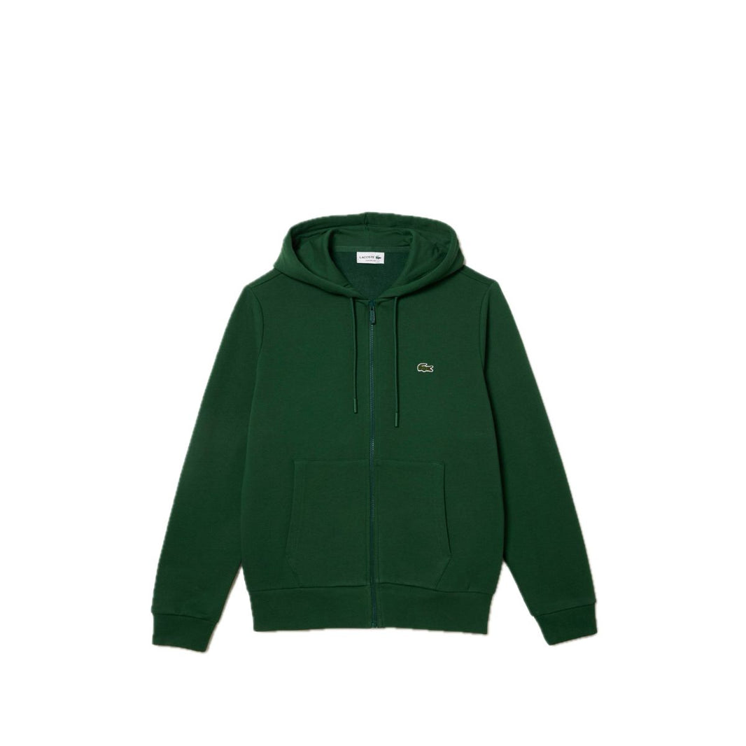 Lacoste Felpa con Cappuccio in Pile Uomo