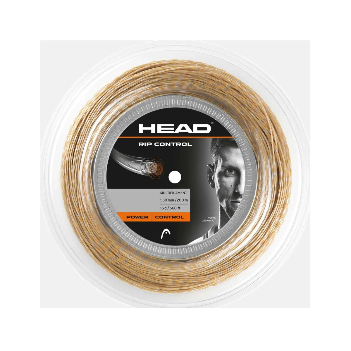 HEAD Corda Tennis RIP CONTROL Matassa 200 m