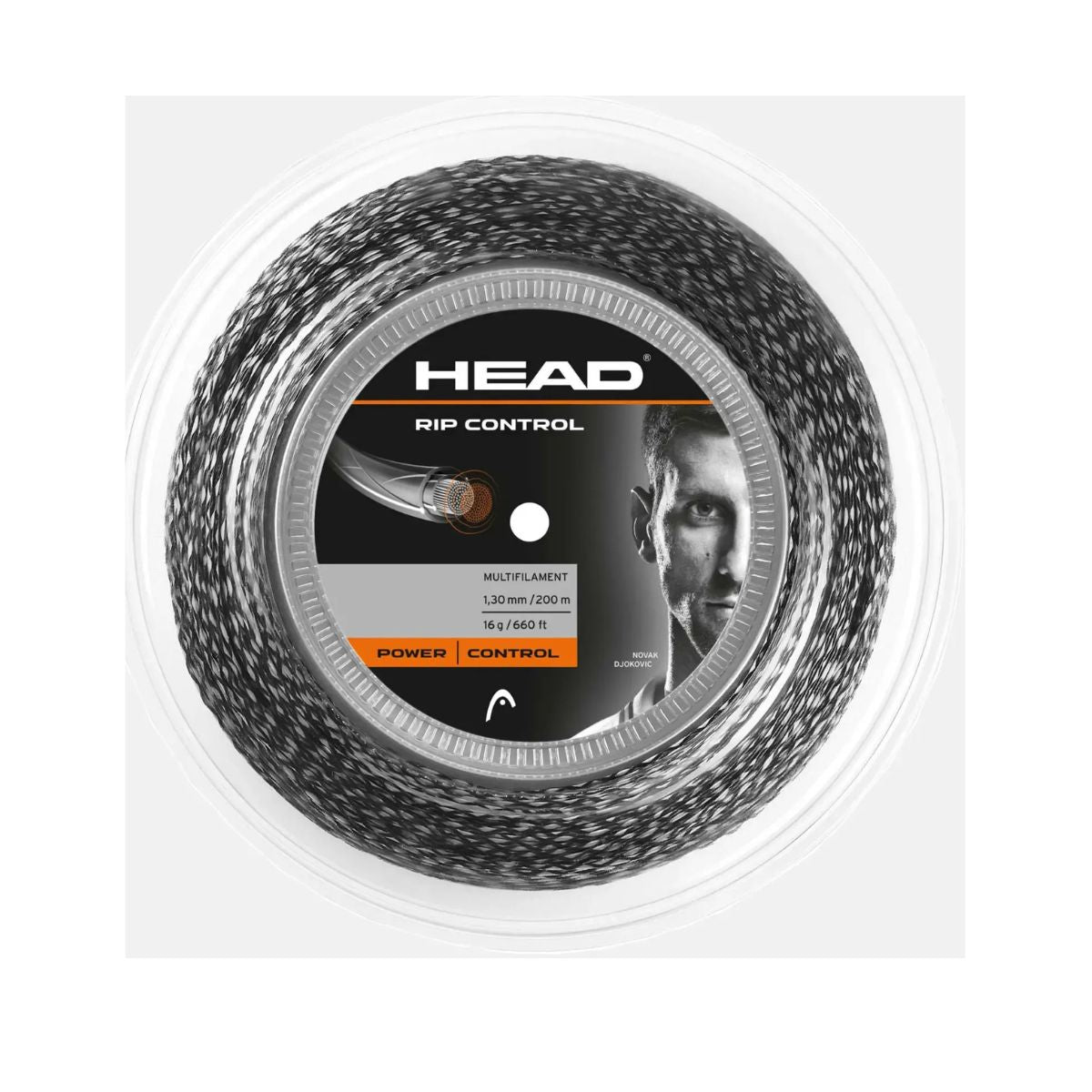 HEAD Corda Tennis RIP CONTROL Matassa 200 m