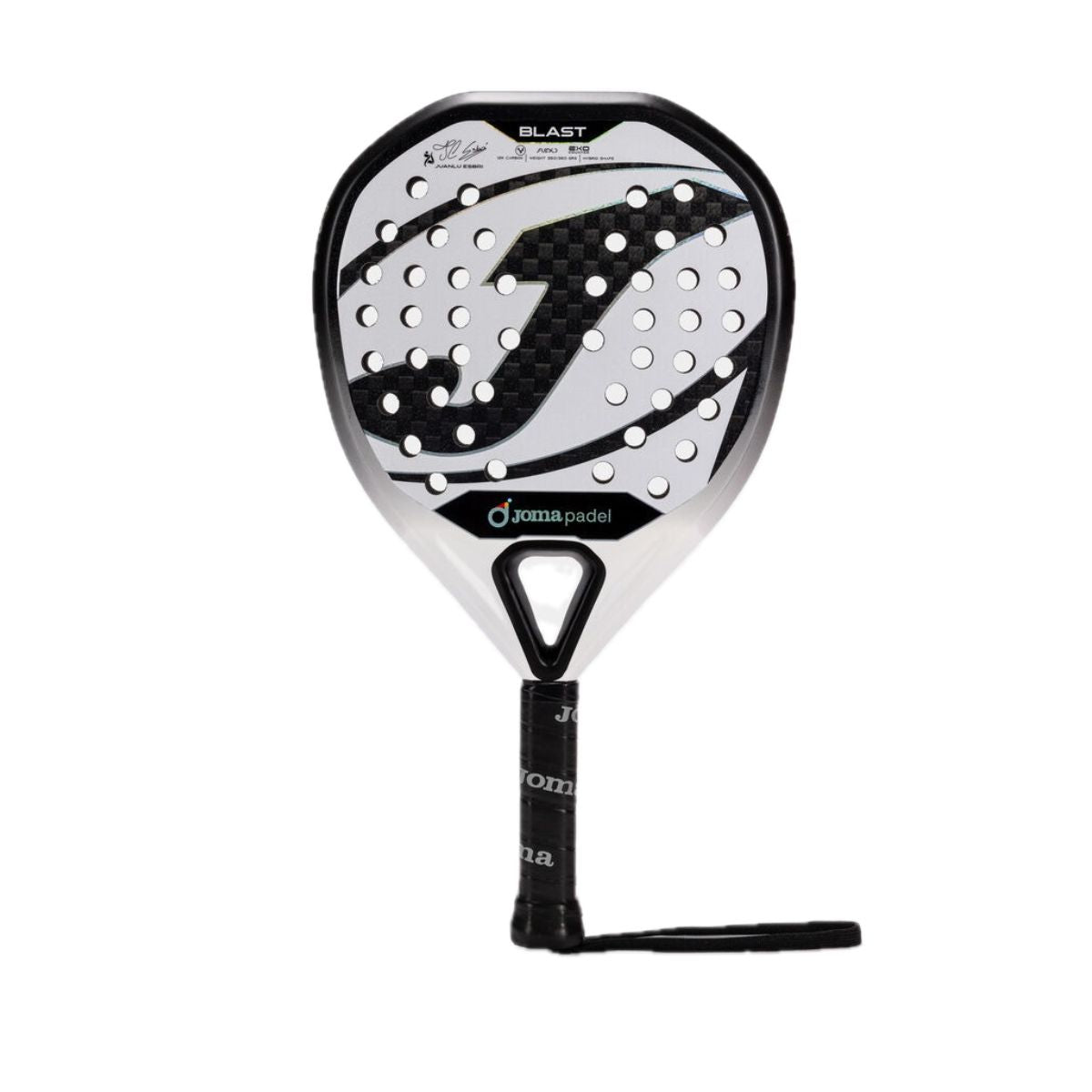 Joma Racchetta Padel St-Blast Juanlu Esbri - Argento Nero