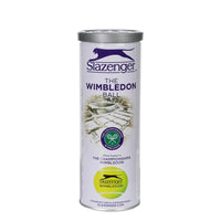SLAZENGER THE WIMBLEDON TUBO DA 3 PALLINE DA TENNIS