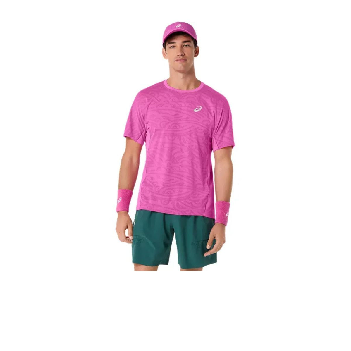 Asics T-Shirt Uomo Match Jacquard SS TOP