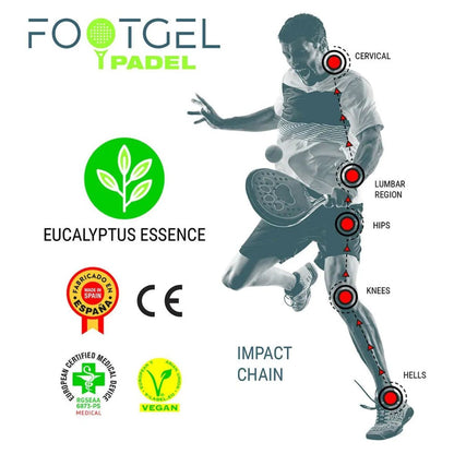FootGel Padel Solette Di Gel Tecnico