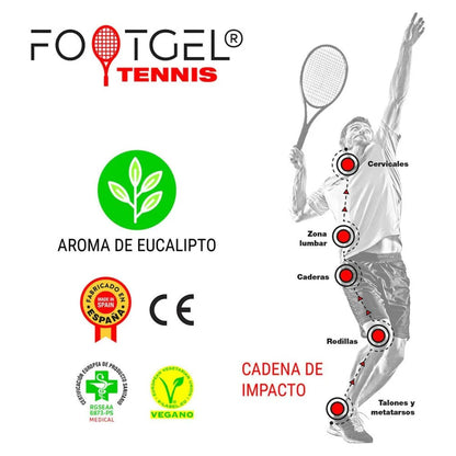 FootGel Tennis Solette Di Gel Tecnico