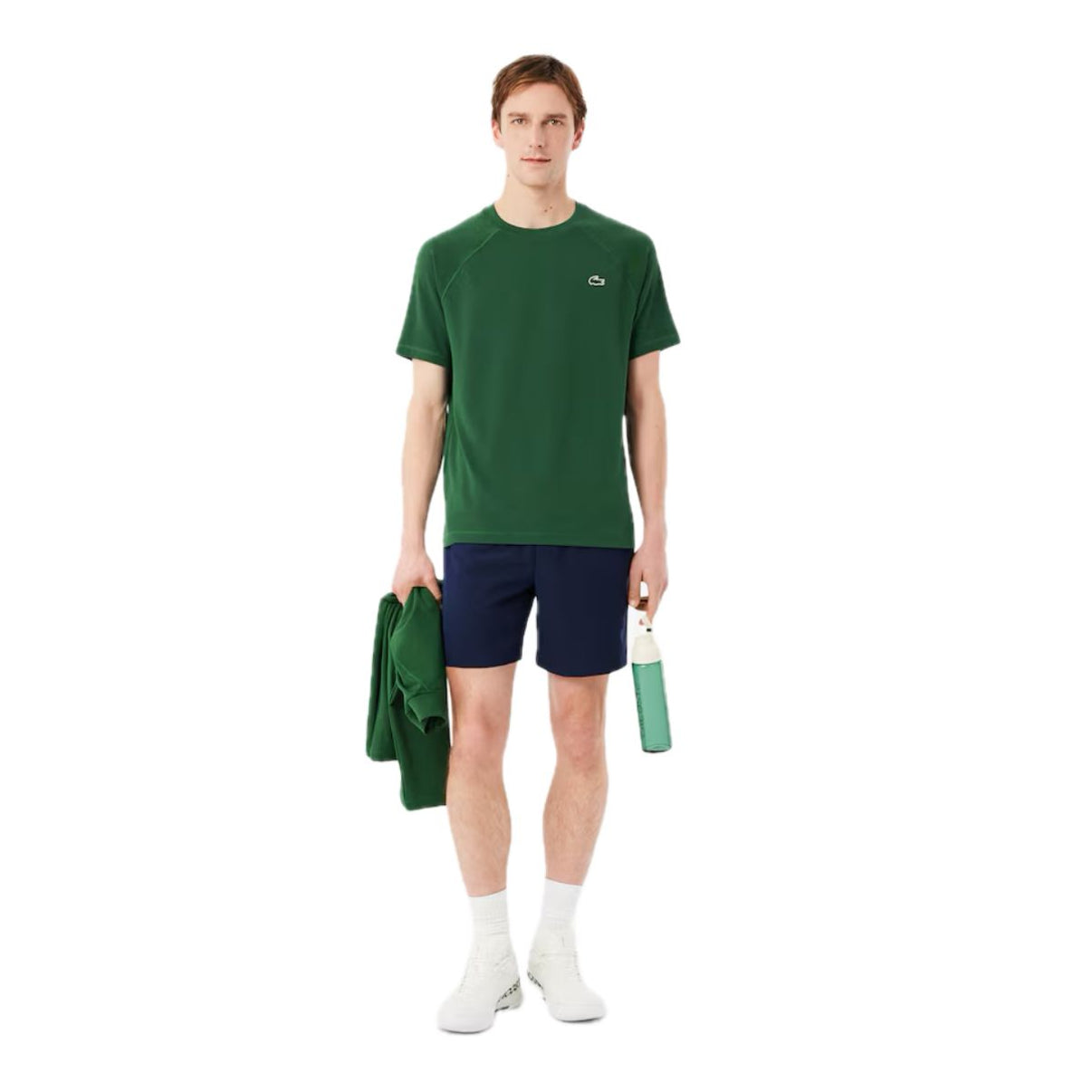 Lacoste T-shirt sportiva con stampa Ultra-Dry