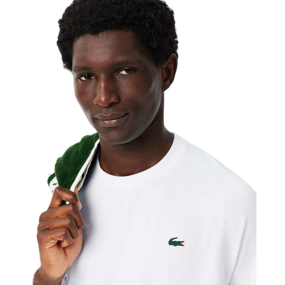 Lacoste T-shirt sportiva con stampa Ultra-Dry