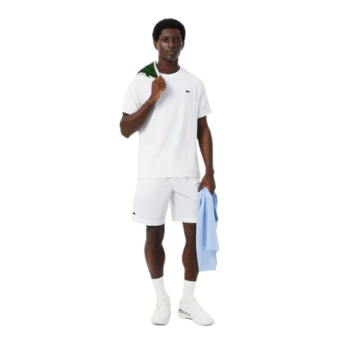 Lacoste T-shirt sportiva con stampa Ultra-Dry