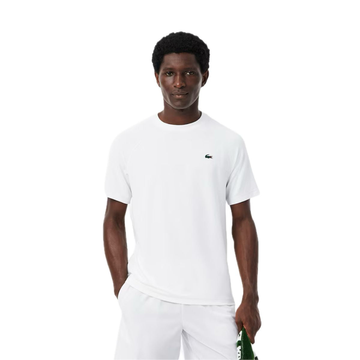 Lacoste T-shirt sportiva con stampa Ultra-Dry