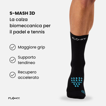 Floky Calza Tennis e Padel  S-MASH 3D