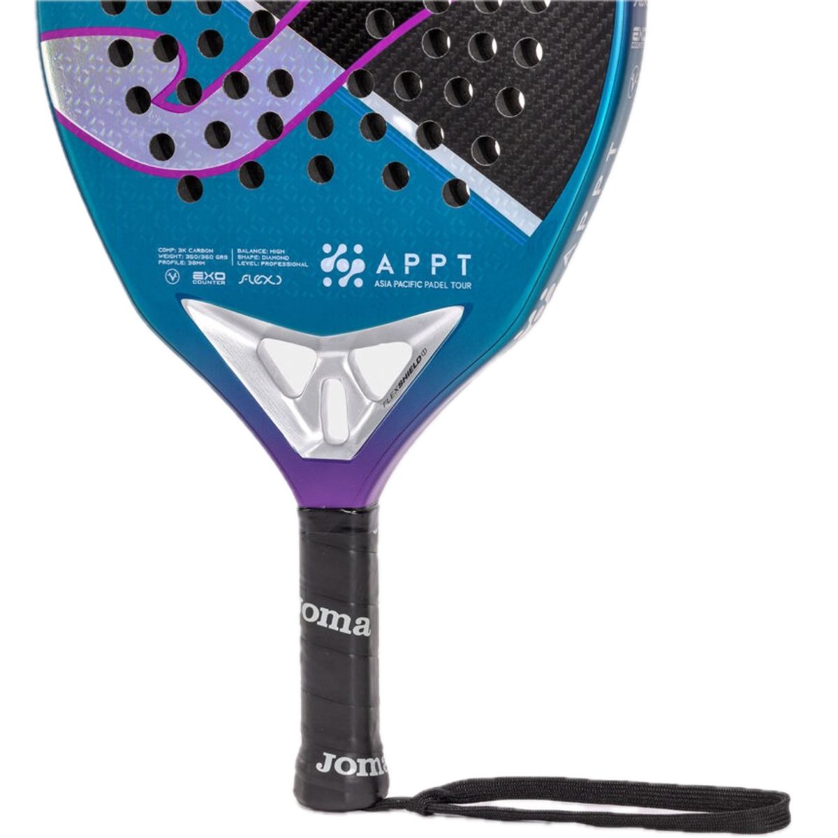 Joma Racchetta Padel APPT violetto nero