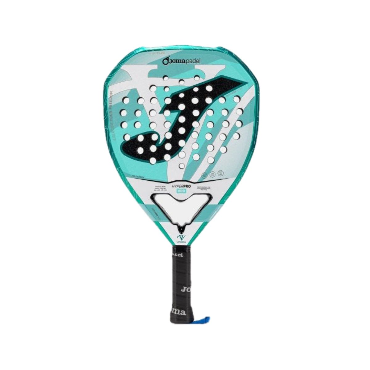 Joma Racchetta Padel Hyper Pro Hrd Vero Virseda Verde Bianco