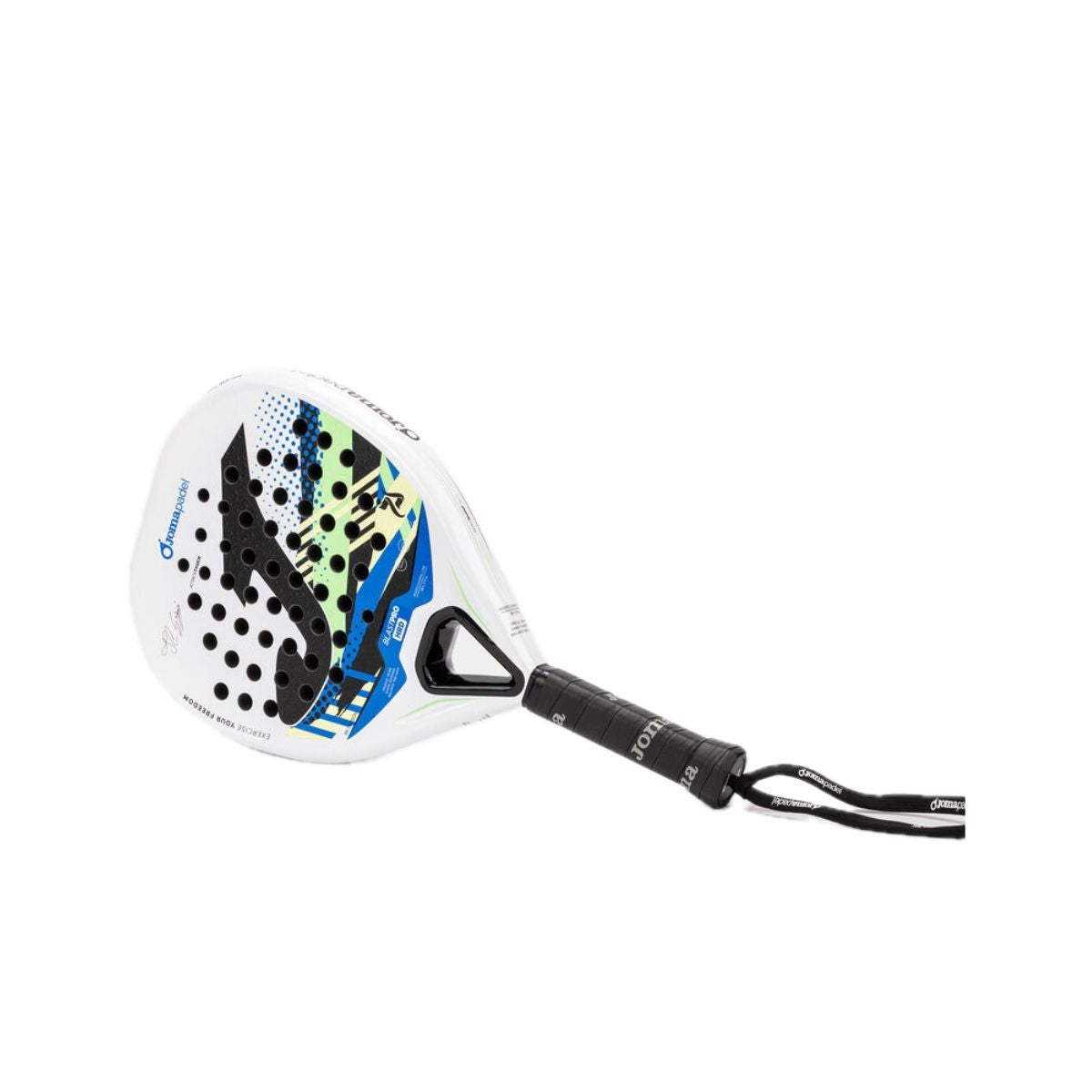 Joma Racchetta Padel Blast Pro Hrd Juanlu Esbri bianco blu royal
