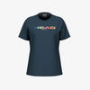 HEAD T-SHIRT RAINBOW DONNA