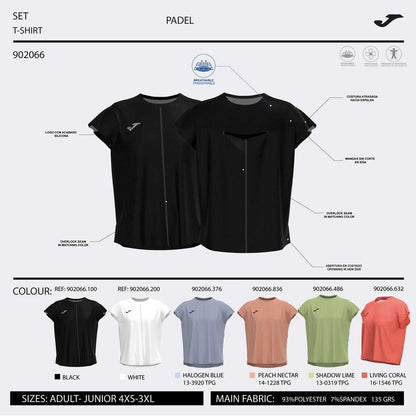JOMA MAGLIA A MANICHE CORTE DONNA RANKING