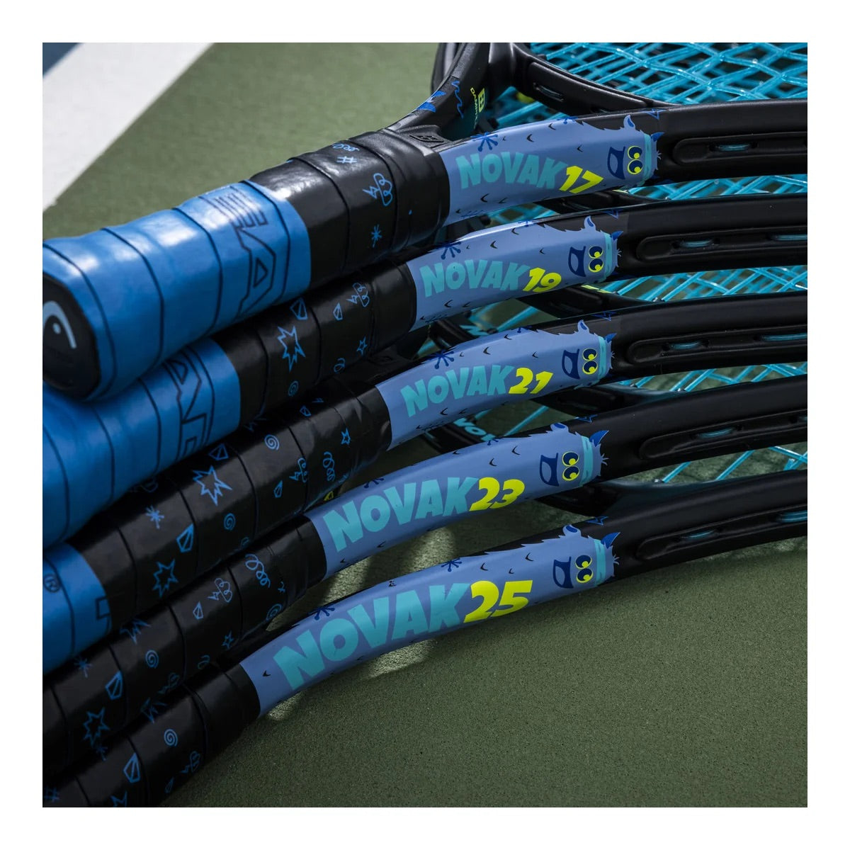 HEAD RACCHETTA NOVAK JUNIOR 21