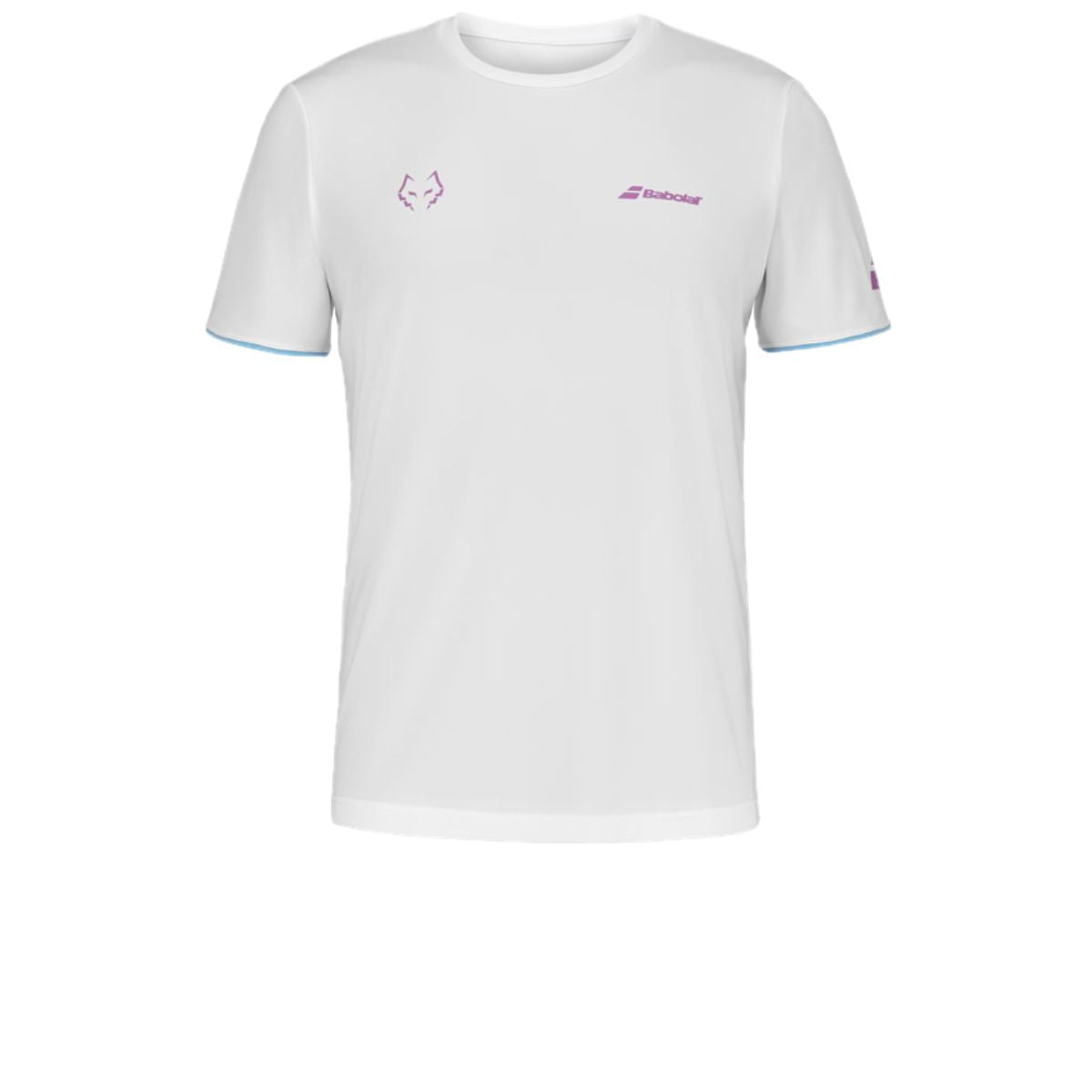 BABOLAT CREW NECK TEE LEBRON Maglietta - white/ white