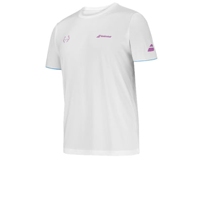 BABOLAT CREW NECK TEE LEBRON Maglietta - white/ white