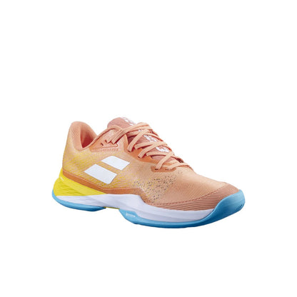 BABOLAT SCARPA TENNIS DONNA JET MACH 3 ALL COURT - coral/gold fusion
