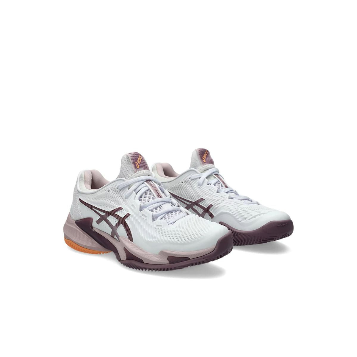 Asics Scarpa Tennis Donna Court FF 3 Clay White/Watershed Rose