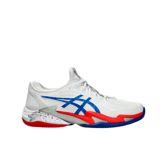 Asics Scarpa Tennis Uomo Court FF 3 Novak Clay White/Blue