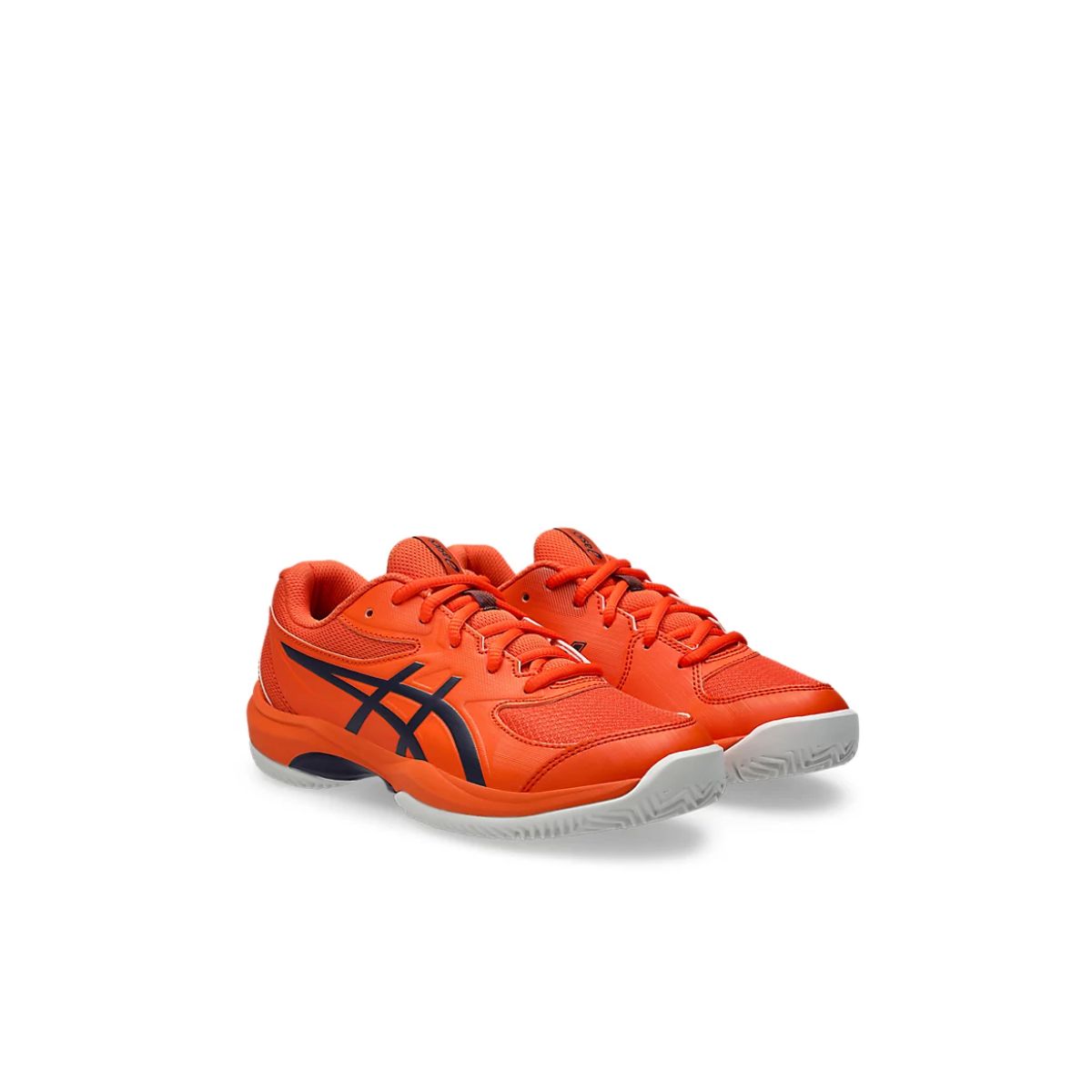 Asisc Scarpe Tennis junior Gel-Game Clay  GS Orange/Indigo Fog