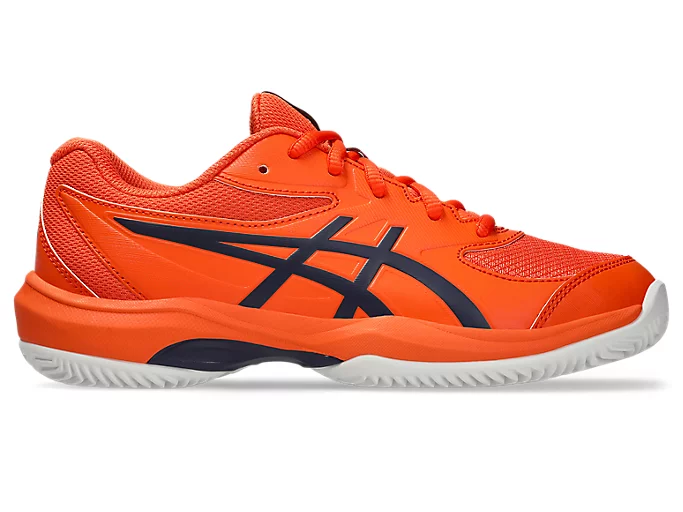 Asisc Scarpe Tennis junior Gel-Game Clay  GS Orange/Indigo Fog